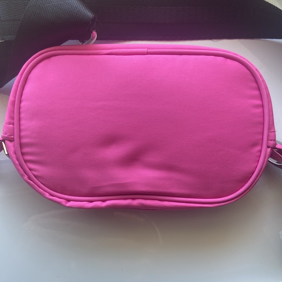 🔖ZARA Pink Purse Pouch Fanny Pack Bag Adjustable Removable Strap - Picture 6 of 7